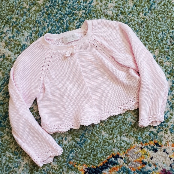 Mayoral Dress & Cardigan Set, 6-9mths - Picture 4 of 5